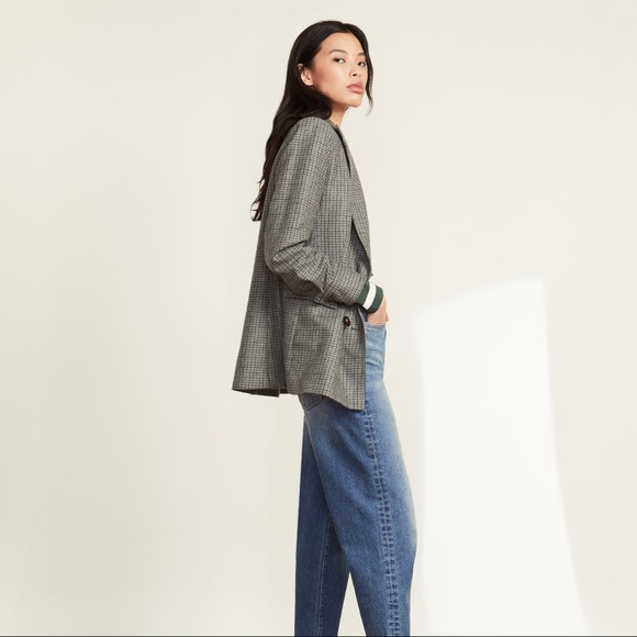 Veronica Beard Pyle Houndstooth Dickey Jacket - Picture 3 of 8